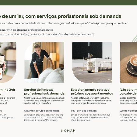 Nomah - Aptos Por Temporada Na Vila Nova Conceicao Sao Paulo Exterior photo